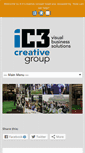 Mobile Screenshot of ic3creativegroup.com